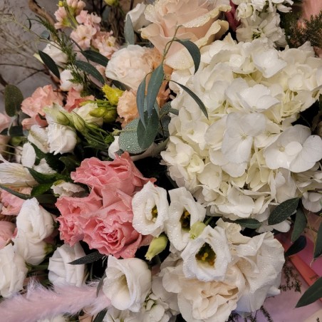 Florisis Huedin Cutie pastel hortensie eustoma