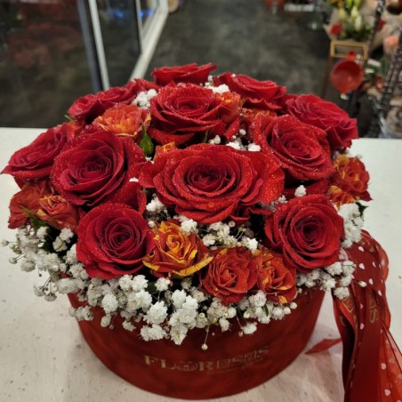 Florisis Huedin Cutie cu trandafiri si minirose