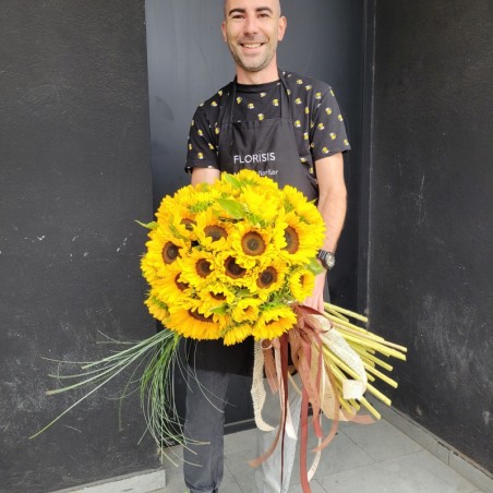 Florisis Huedin Buchet floarea soarelui imens